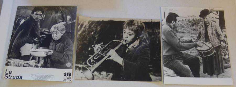 La Strada re-release german movie poster
